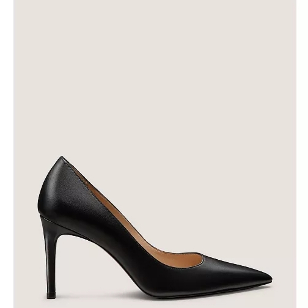 Stuart Weitzman Power 100 Stilettos In Black Size 9.5